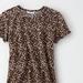 American Eagle Outfitters Dresses | Aeo Leopard Print Ribbed Shirt Dress | Color: Brown | Size: Xxs
