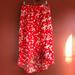 J. Crew Skirts | J.Crew Faux-Wrap Pull-On Midi Skirt (Size Xxs) | Color: Red | Size: Xxs