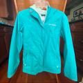 Columbia Jackets & Coats | Columbia Girl’s Aqua Lightweight Waterproof Jacket | Color: Blue/Green | Size: Mg