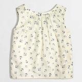 J. Crew Shirts & Tops | Crewcuts Factory J. Crew Factory Girls' Airy Tank | Color: Blue/Cream | Size: 14g