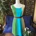 Anthropologie Dresses | Anthro Tabitha Glanz Fit & Flare Dress | Color: Blue/Green | Size: 6