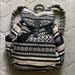 American Eagle Outfitters Bags | American Eagle Woven Backpack | Color: Black/Cream | Size: Os