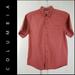 Columbia Shirts | Columbia Button Front Plaid & Check Dress Shirt | Color: Red | Size: M