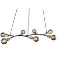 Nordlux Josefine 7 Lamp Ceiling Light Fitting in Black - Homeware Lighting Home Interior Decorative Simple Décor for Living Room Kitchen Bedroom – AC/DC, Modern Fixture – 2.1kg