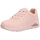 Skechers Women's Uno Frosty Kicks Sneaker,Lt.pink Durabuck/ Textile Trim,3 UK