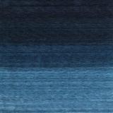 Black/Blue 96 x 0.35 in Indoor Area Rug - Ebern Designs Coalton Contemporary Area Rug Polyester/Wool | 96 W x 0.35 D in | Wayfair