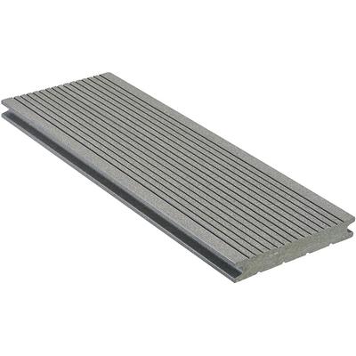 NATURinFORM WPC-Terrassendiele 21x139mm DIE KOMPAKTE grau, 5000 mm, Hohlkammer