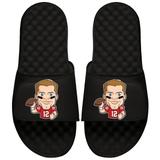 Men's ISlide Tom Brady Black NFLPA Emoji Slide Sandals