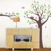 Zoomie Kids Bird Family w/ Tree Wall Decal Vinyl in Green/Brown | 83 H x 54 W in | Wayfair 5DD344A17A184550B680AF7D36349A0C