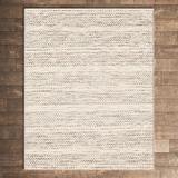 White 24 x 0.4 in Area Rug - Kelly Clarkson Home Sylvie Chevron Handmade Flatweave Wool Cream/Black Area Rug Wool | 24 W x 0.4 D in | Wayfair