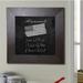 Rayne Mirrors Leather Chalkboard Manufactured Wood in Black/Brown/White | 90 H x 18 W x 0.75 D in | Wayfair B22/1284