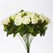 Bala Ceiling Fans Artificial Bud Bouquet Roses Stem Plastic/Fabric | 18 H x 12 W x 12 D in | Wayfair 25-0250IV