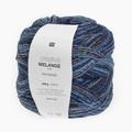 Creative Melange Aran Wonderball von Rico Design, Lila/Petrol, aus Schurwolle