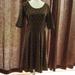 Lularoe Dresses | Lularoe Nicole Women's Dress Size Xl | Color: Brown/Tan | Size: Xl