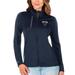 Women's Antigua Navy/Graphite Maine Black Bears Generation Full-Zip Jacket