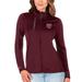 Women's Antigua Maroon/Graphite Missouri State University Bears Generation Full-Zip Jacket