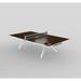 Scale 1:1 EYHOV Sport Conference Ping Pong Table Wood/Steel Legs/Metal in Brown | 30 H x 60 W x 108 D in | Wayfair SC-ESDW-6008-CLGW