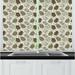 East Urban Home Pine Cone Kitchen Curtain Polyester | 39 H x 55 W x 2.5 D in | Wayfair AAFFAA6C8B664590B9C8343FC1841627