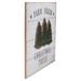 Northlight Seasonal 16" White Washed Farm Fresh Christmas Trees Wooden Wall Sign Wood in Brown | 16 H x 1 W x 16 D in | Wayfair NORTHLIGHT MU90975