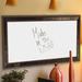 Rayne Mirrors Roman Copper Wall Mounted Dry Erase Board Wood in Brown/White | 30 H x 90 W x 0.5 D in | Wayfair W41/24.5-84.5