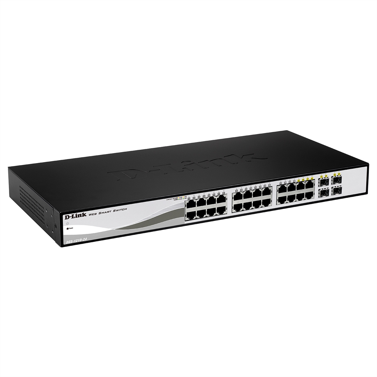 D-Link DGS-1210-24P 24-Port Web Smart Gigabit PoE Switch Image