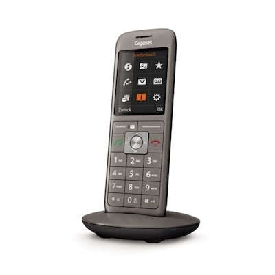 Gigaset CL660HX Universal Mobilteil DECT/-CAT-iq faehig schwarz/anthrazit Image