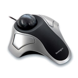 Kensington Orbit Optical Trackball optisch Schwarz Silber Metallic Image