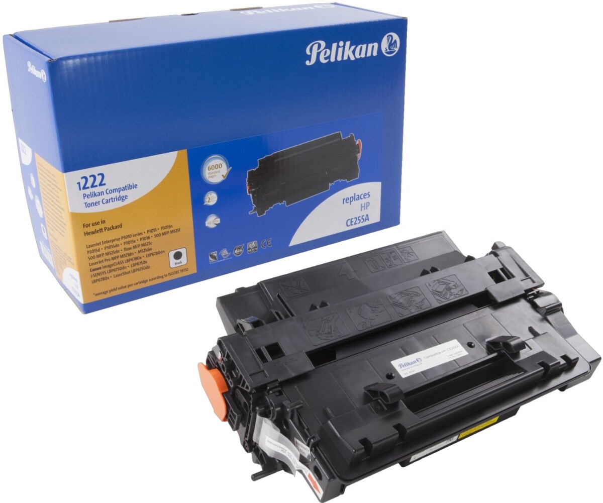 Pelikan Toner kompatibel mit HP CE255A #55A black / auch Canon CRG-724 Image