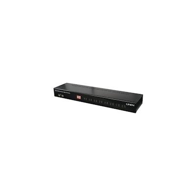 Lindy KVM Switch Pro USB 2.0 Audio DVI-I KVM-/Audio-/USB-Switch 8 x KVM/Audio/USB 1 lokaler Benutzer Desktop