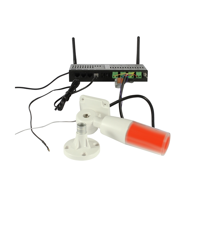 ALLNET MSR zbh. Signal/Warnlampe Rot/Gelb/Gruen/Buzzer einzeln ansteuerbar 24 V Grün Rot Violett Gelb Image