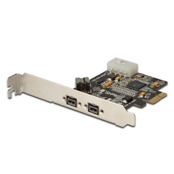 DIGITUS PCIe Karte, 3-Port 2x9-Pin extern, 1x9-Pin intern Image