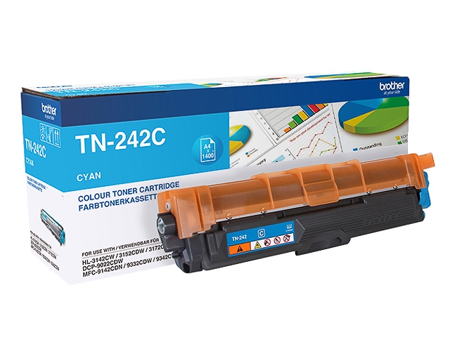 Laser/Kopierer BROTHER TN242C BROTHER HL3142CW TONER CYAN ST Image