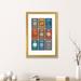 East Urban Home Planet Series Collage IV Framed Art Paper in Blue/Brown | 1.5 D in | Wayfair 729E228032A54B20B2425819874F5A4C