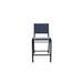 Telescope Casual Reliance Stacking Patio Dining Side Chair Sling in Black | 43 H x 21 W x 28 D in | Wayfair 8L8895001