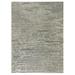 White 24 x 1 in Area Rug - Tufenkian Terrain Striped Hand-Knotted Wool/Silk Taupe Area Rug | 24 W x 1 D in | Wayfair 933A83/464.0203