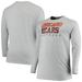 Men's Fanatics Branded Heathered Gray Chicago Bears Big & Tall Practice Long Sleeve T-Shirt