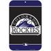 WinCraft Colorado Rockies 11'' x 17'' Team Plastic Sign