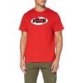 PUMA Herren Flock Tee Unterhemd, rot, 2XL