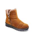 Chums | Ladies | Wide Fit Faux Suede Thermal Lined Boots | Winter Boots | Stylish & Warm Women's Boots | Brown