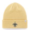 Men's '47 Gold New Orleans Saints Secondary Basic Cuffed Knit Hat
