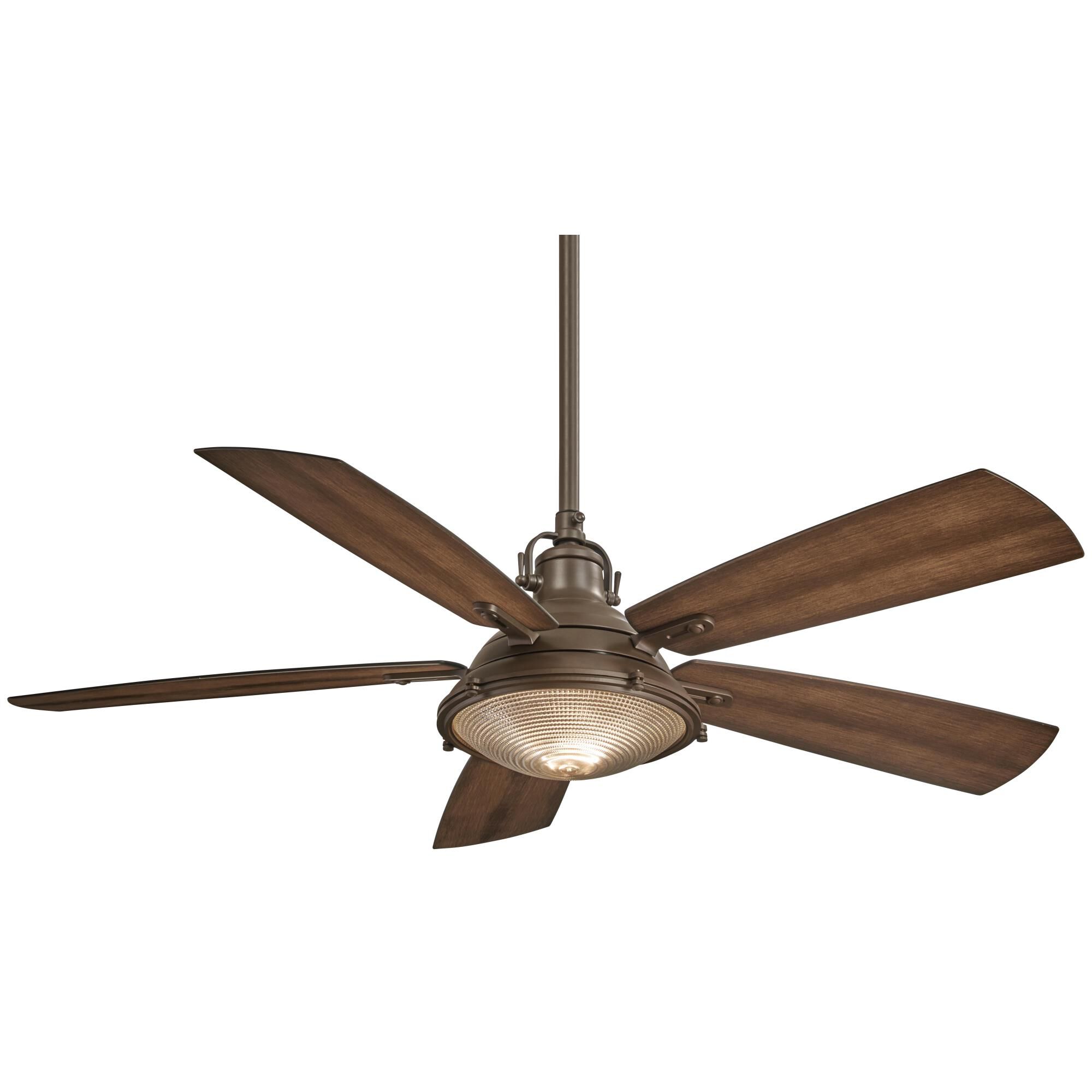 Minka Aire Groton 56 Inch Ceiling Fan with Light Kit - F681L-ORB