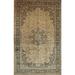 Black/Brown 84 x 96 W in Indoor Area Rug - Bungalow Rose Traditional Green/Brown/Black Area Rug Polyester/Wool | 84 H x 96 W in | Wayfair