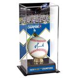 Will Smith Los Angeles Dodgers Autographed Baseball and 2020 National League Champions Sublimated Display Case