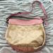 Coach Bags | Coach Shoulder Bag With Removable Shoulder Strap | Color: Pink/Tan | Size: Os