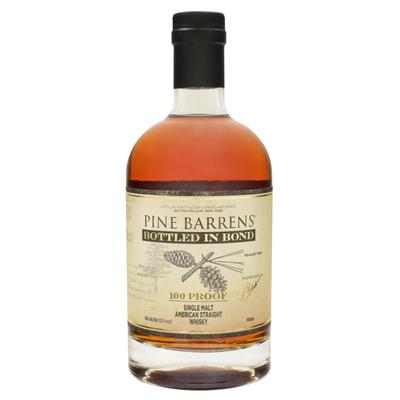 Pine Barrens Bottled in Bond American Single Malt Whisky Whiskey - U.s.