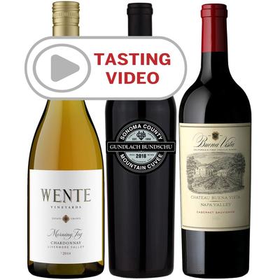 Pioneers of California Wine Trio with Tasting Video - Other