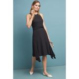 Anthropologie Dresses | Anthro Kingsolver Raceback Belted Midi Dress | Color: Black | Size: Xs