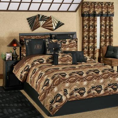 Paragon Comforter Set Multi Warm, King, Multi Warm