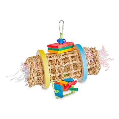 You & Me Vine Roll-Up Mat Foraging Bird Toy, Small