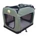 Portable Soft Green Dog Crate, 40" L X 27" W X 27" H, X-Large